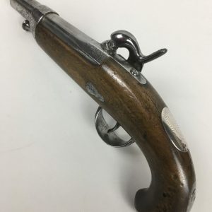 pistolet à percussion militaria