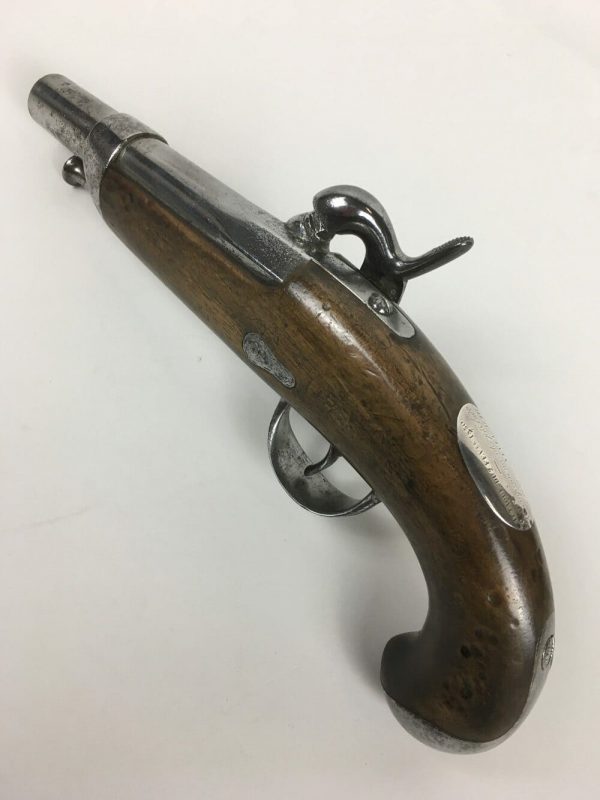 pistolet à percussion militaria