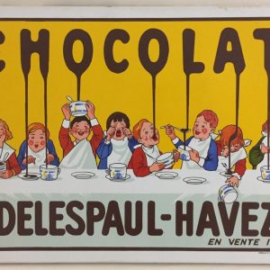 Plaque Chocolat DELESPAUL.