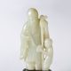 CHINE, XIXe. Statuette en jade céladon pâle (...) Estim. 2/3000 € Vente du 21/10/2017