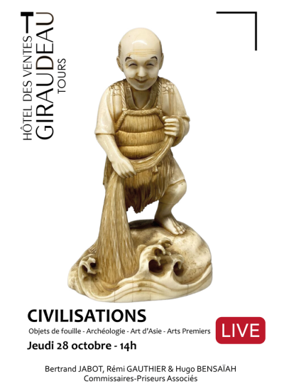 Couverture 1 catalogue CIVILISATIONS du 18/10/21