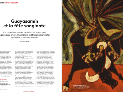 Article Gazette Drouot 12052022 Guayasamin