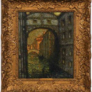 Lot 49 : Henri Le SIDANER Venise pont des soupirs